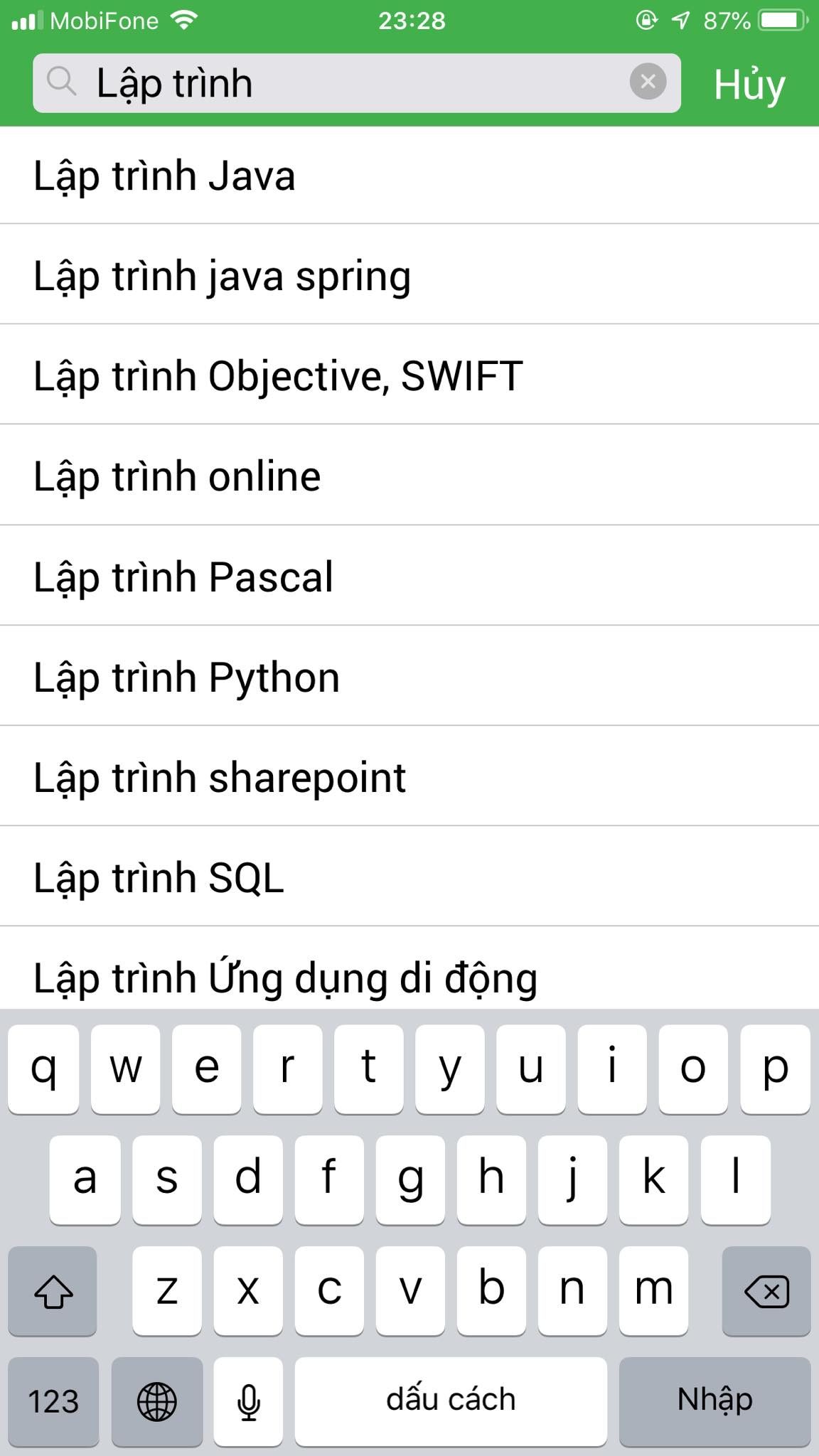 App Daykemtainha.vn Lập trình